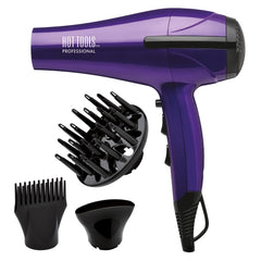 Hot Tools Pro Artist secador cerámico iónico con motor de 1875W para secado rápido.