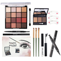 Hotmaig paleta sombras 16 colores para estilos naturales y versátiles