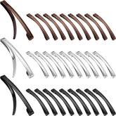 Hotop pasador de pelo metal antideslizante negro para fijar peinados con confianza.