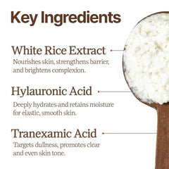 House of Dohwa nettoyant poudre riz – convient peau sensibles grâce à l’exfoliation légère.