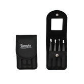 TWEEZIA pinzas de acero inoxidable para depilación facial con precisión
