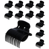 Pinzas Hropzrcs para rulos: 12 piezas versátiles para fijar rizos y ondas.