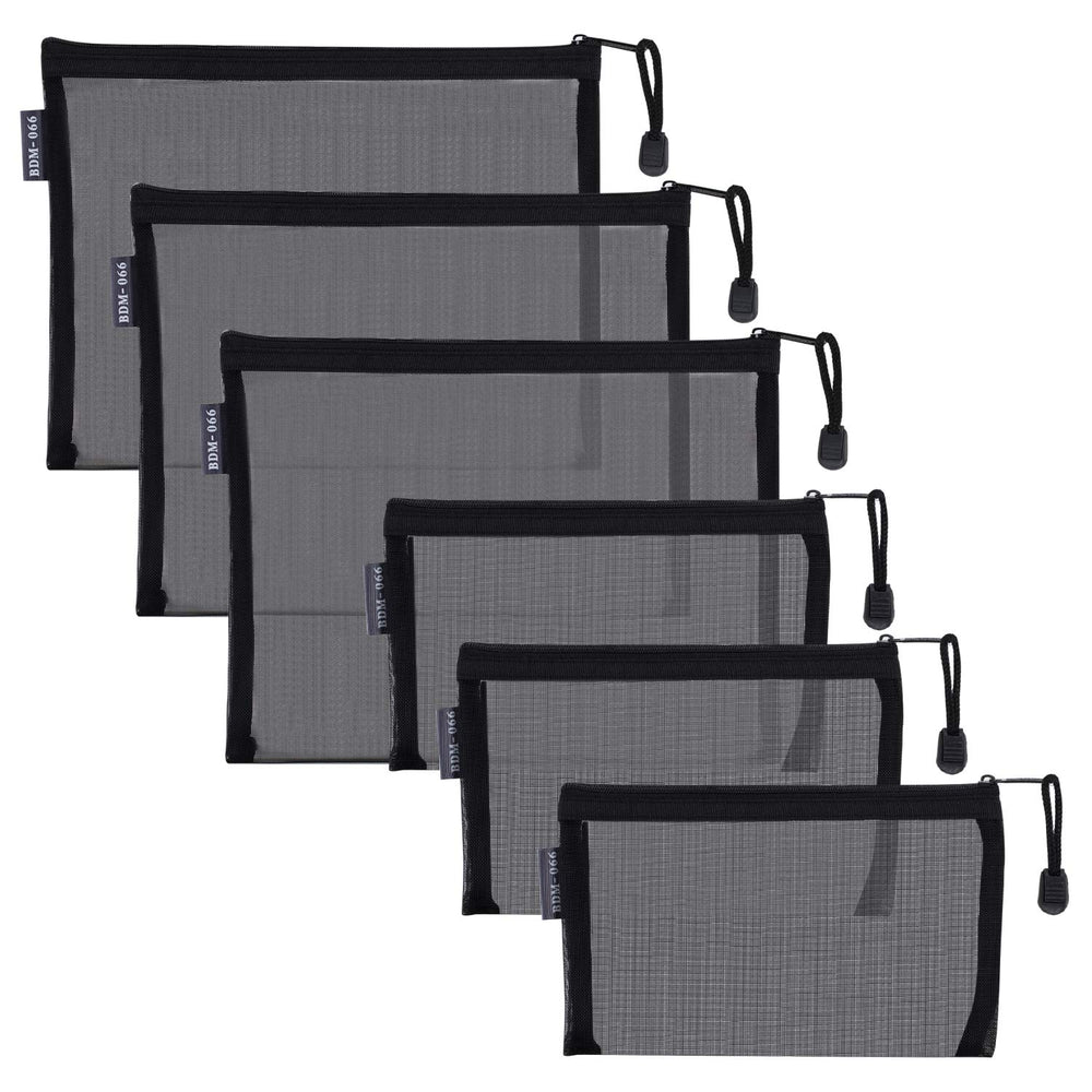HRX Package bolsas malla nylon con cierre metálico para organización en viaje