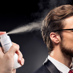 HSOMiD aplicador-polvo pulverizador para cabello, facilita el control en el salón.