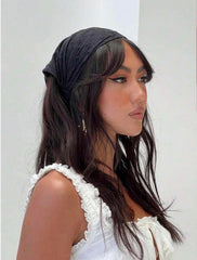 Huachi bandana para cabello: tela transpirable y suave para todo el día.