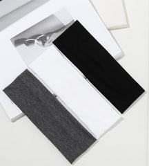 Bandas Huachi para el cabello blanco, suaves y cómodas para yoga diario