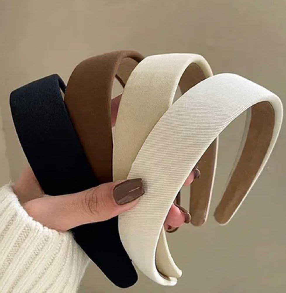 Huachi diadema negro para mujer: estilo diario y comodidad duradera.