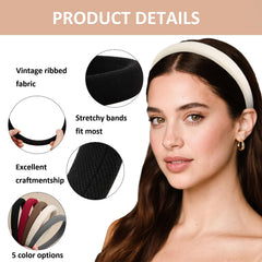 Diadema Huachi para todo tipo de pelo, solución versátil para peinados.