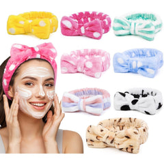 Huachi headbands estampado animal, diseño divertido para tu rutina de cuidado diario.