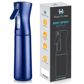 Botella Hula Home con rociador continuo para cabello, niebla fina para peinado preciso.