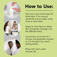 Humane aplicación suave en manos para masaje de rostro y cuerpo.