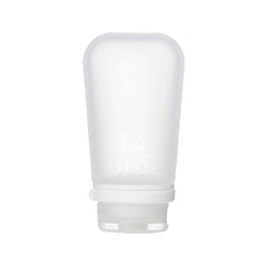 GoToob+ Grande de humangear, botella de viaje 3-4 oz para líquidos, práctico.