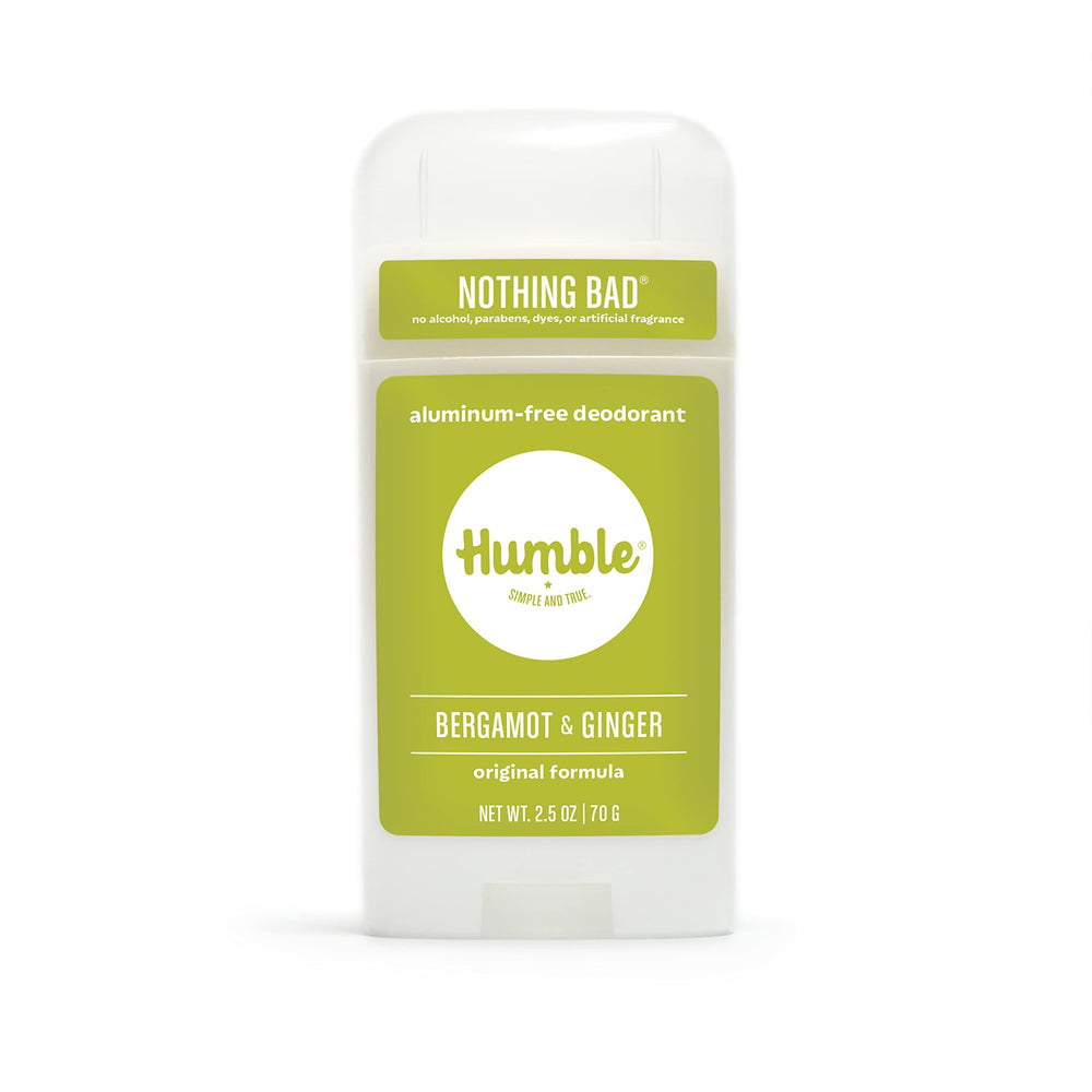 Desodorante Humble Original sin aluminio en envase, control de olor diario
