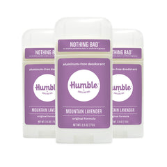 Humble Brands Desodorante Original sin aluminio en envase, control de olor diario.