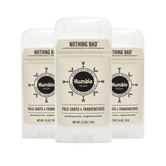 Humble Brands desodorante original sin aluminio en paquete de 3, listo para uso diario