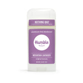 Desodorante Humble Original Fórmula libre de aluminio, aroma limpio y duradero.