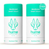 Hume Supernatural Roll-On Desert Bloom montre une application claire et sans traces sur la peau.