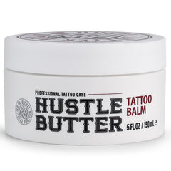 Hustle Butter Deluxe jabón tatuaje espuma cremosa para limpieza diaria.