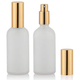 Hydior botella de vidrio con atomizador 3-4oz frente, ideal para perfumes