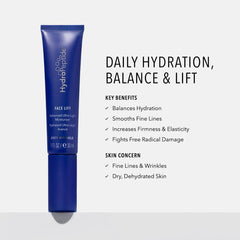 HydroPeptide Face Lift envase 1oz para uso diario, práctico
