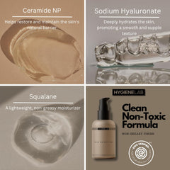 HygieneLab Hidratante Facial: aloe vera calmante para piel sensible