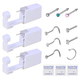 HYJLPAF kit de perforación nasal 3 pack, listo para uso sencillo y seguro.