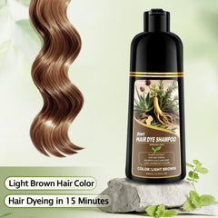 Hynqor Shampoo Tinte Gris Cubierto para color uniforme