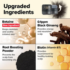 I DEW CARE Tap Secret Negro aplicación polvo para cabello limpio.
