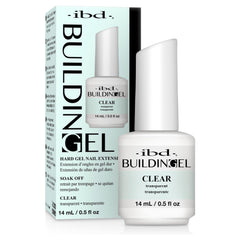 IBD Building Gel Nail Extension Transparente para un aspecto natural