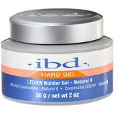 IBD Gel dur LED/UV Naturel II, finition naturelle et durable pour ongles