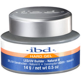 IBD Gel Duro LED/UV Natural II, textura cremosa para acabado profesional y natural