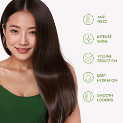 I Belli Capelli Ravenna Keratina y Argán fortalecen el cabello.