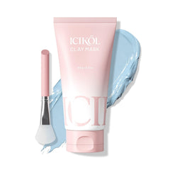 ICIKOL mascarilla arcilla azul frente: limpieza profunda y poros más limpios.
