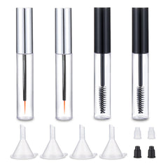 Ideal Swan: tubo de mascara 8ml vacío con aplicador doble para proyectos caseros.