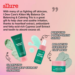 I DEW CARE Kitten Rutina Portátil: práctico set para viaje y uso diario