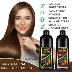 iemokoda light brown hair dye shampoo application ready for use