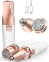 IFANZETECH recortador de cejas con luz LED para delineado preciso.