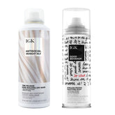 IGK mascarilla Antisocial para cabello seco, uso nocturno para suavidad y nutrición de la fibra.