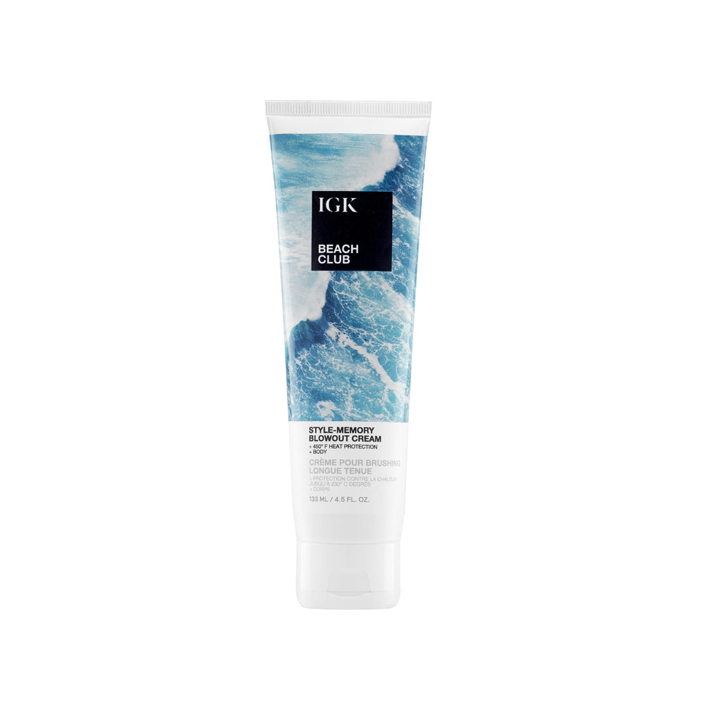 IGK BEACH CLUB Crema para peinado, memoria de estilo en la botella, uso fácil.