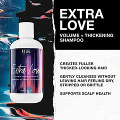 IGK Extra Love acondicionador volumen ligero para cabello con cuerpo
