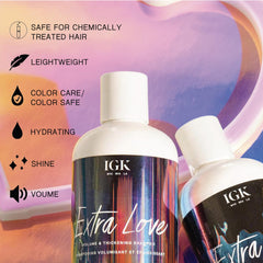 IGK Extra Love cuidado cuero cabelludo equilibrio de aceite