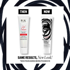 IGK Good Behavior: textura crema que se extiende fácilmente al aplicar