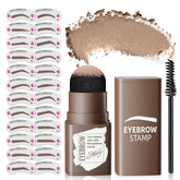 Ihrlpxkc kit cejas sello y plantillas para definir cejas con precisión.