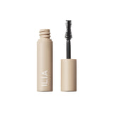 ILIA Máscara Fullest Voluminizadora: aplicación suave para pestañas definidas y sin grumos.