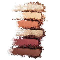 ILIA Paleta de Sombras Necesarias, interior, acabado satinada para elegancia suave