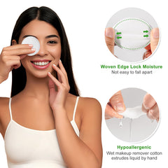Illidi bordes sellados evitan pelusas durante la limpieza facial.