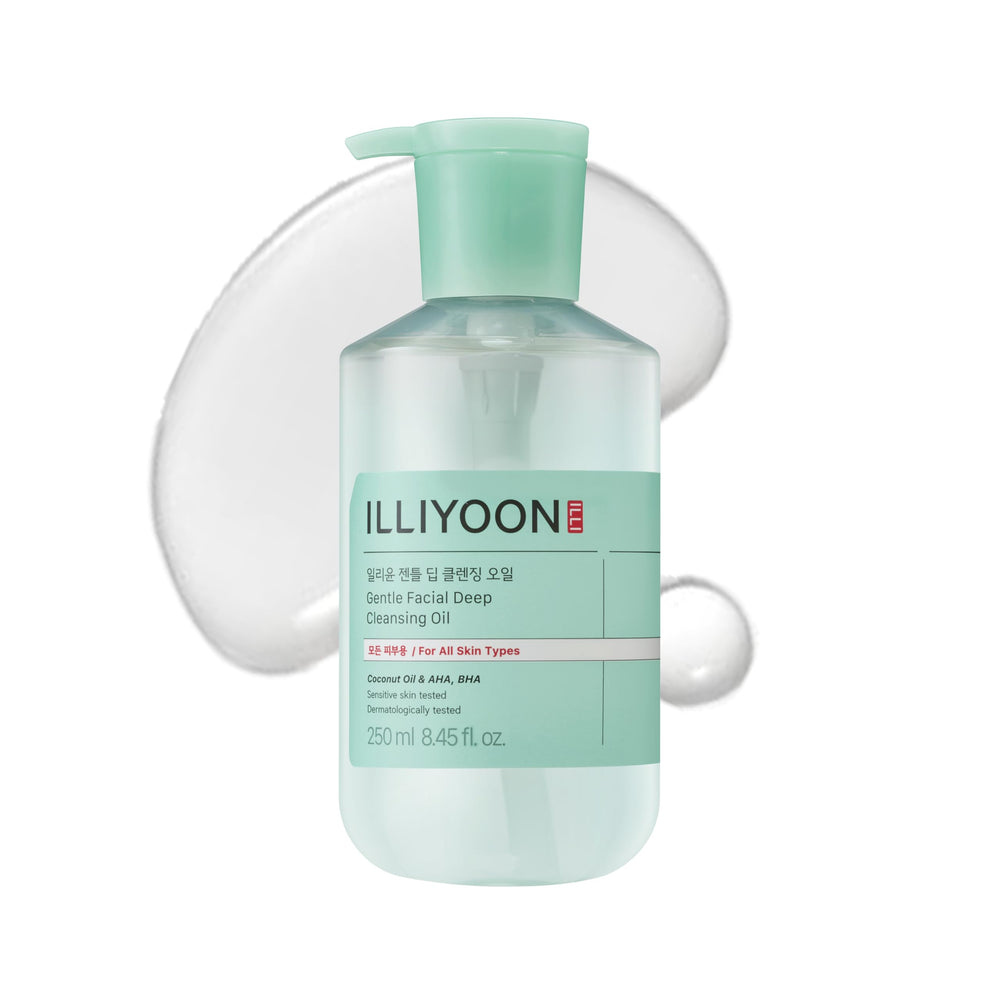 Illiyoon Aceite limpiador profundo suave con dispensador para piel sensible.