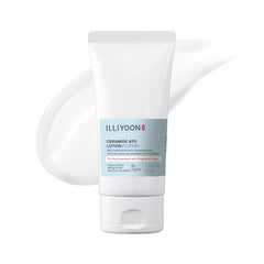 Illiyoon Ato Lotion bote, aplicación suave para piel sensible.
