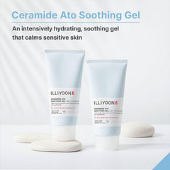 Illiyoon Ceramida Ato Gel, aplicación en la palma para uso diario