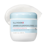 Illiyoon Crema Concentrada de Ceramidas Ato envase de 500 ml para hidratación suave